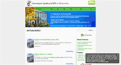 Desktop Screenshot of brzozowa.edu.pl